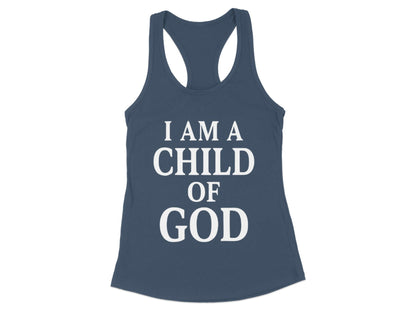 I Am A Child Of God Inspirational Tank Top product type