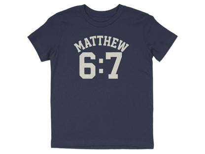 Matthew 6:7 Religious Graphic Tee Product