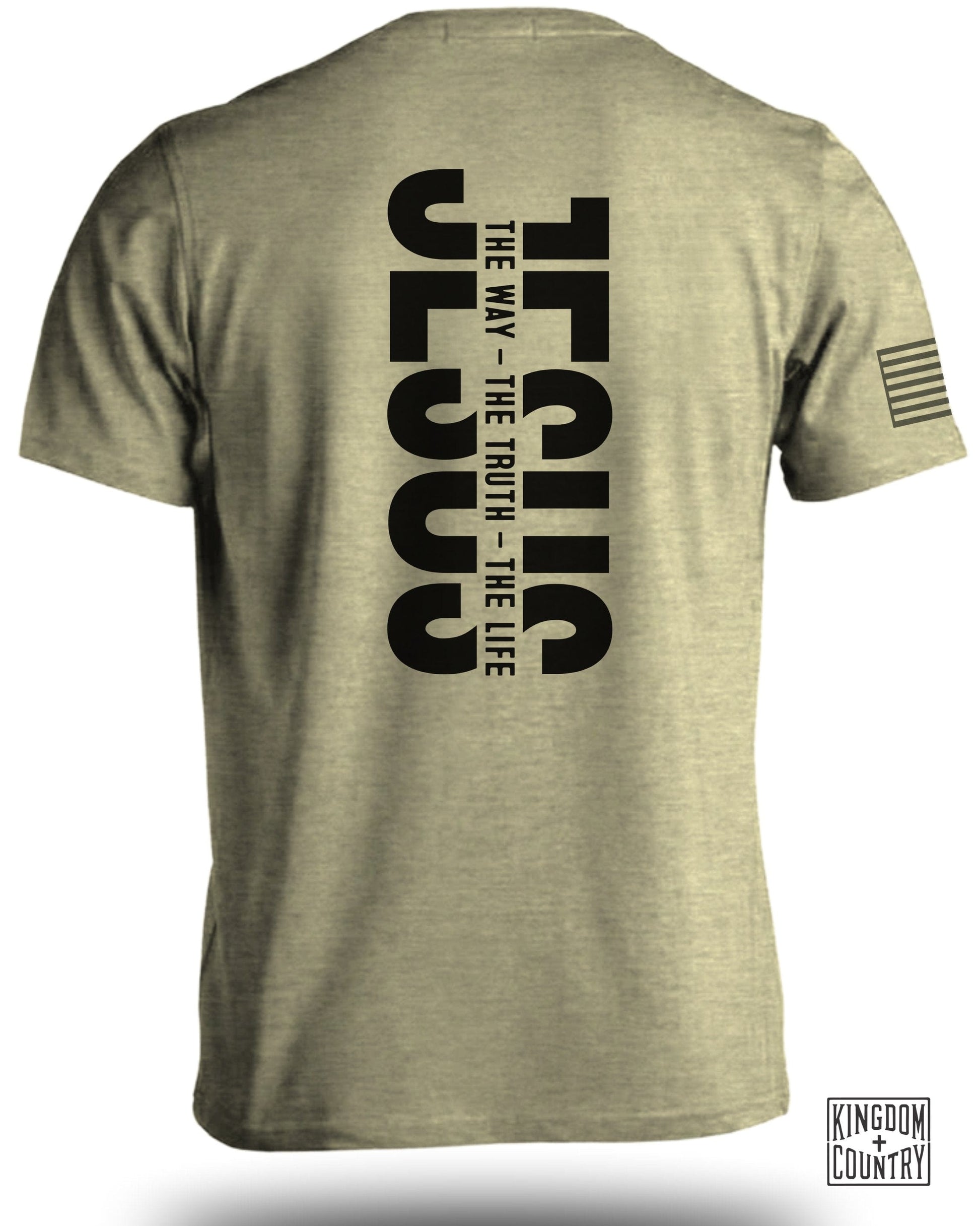 Jesus The Way The Truth The Life Military T-shirt product
