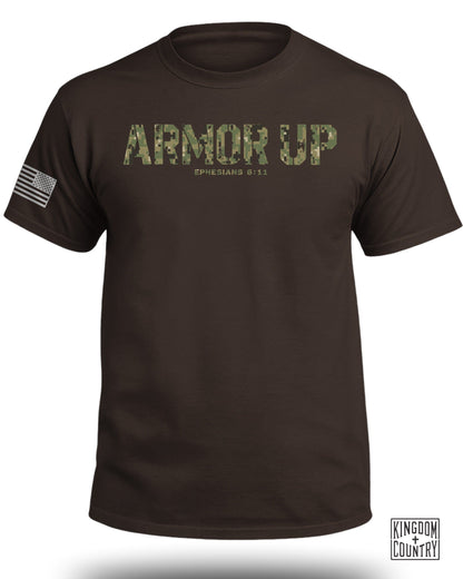 Armor Up Ephesians 6:11 Graphic T-Shirt Product