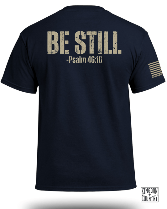 Be Still Psalm 46:10 T-Shirt