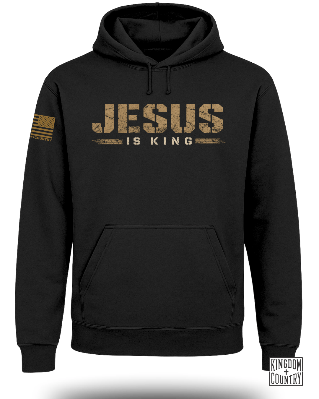 Jesus Is King Christian Hoodie