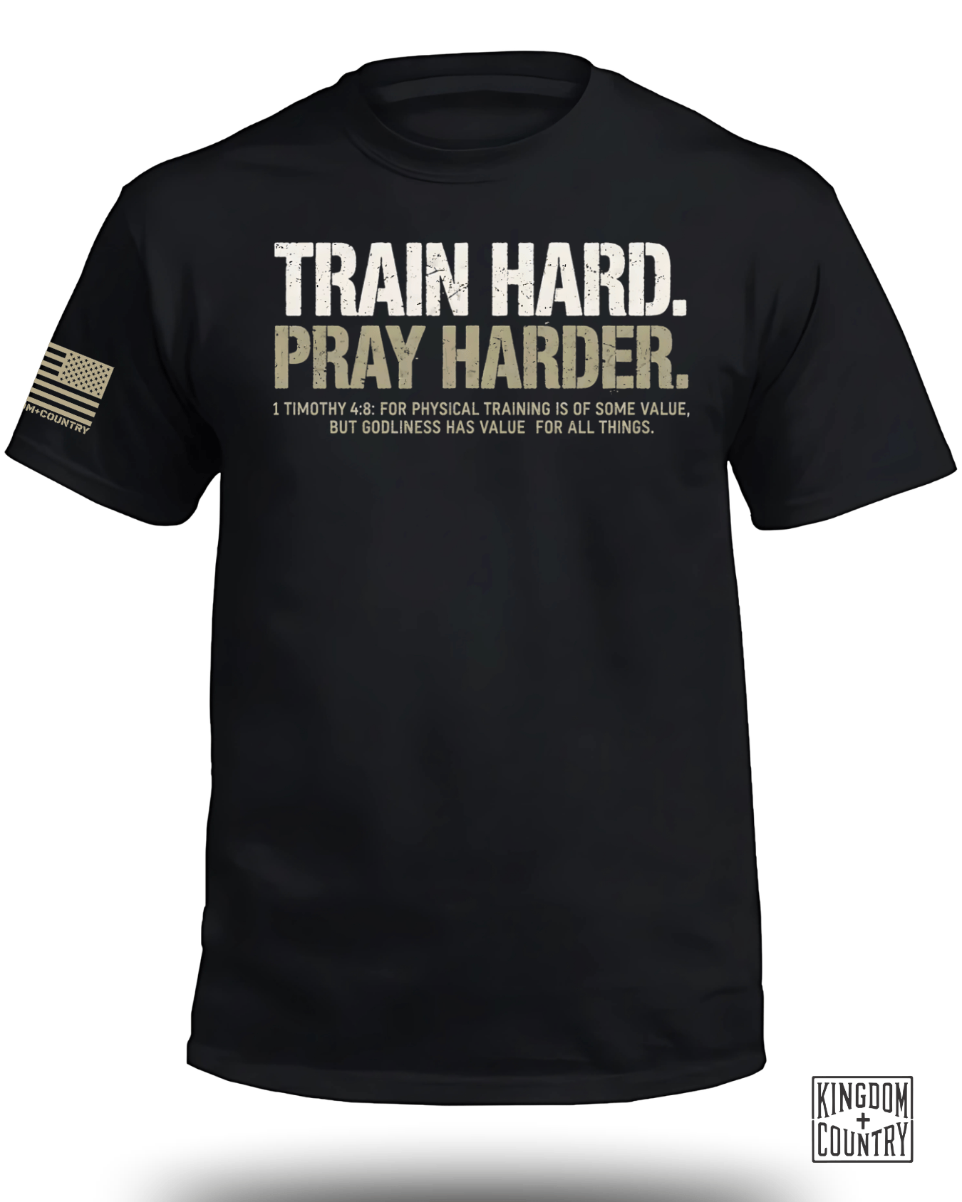 Train Hard Pray Harder T-Shirt