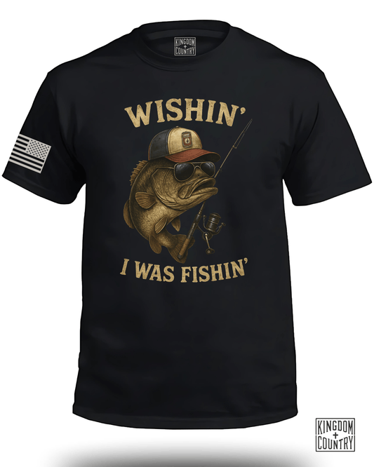 Wishin' I Was Fishin' T-Shirt