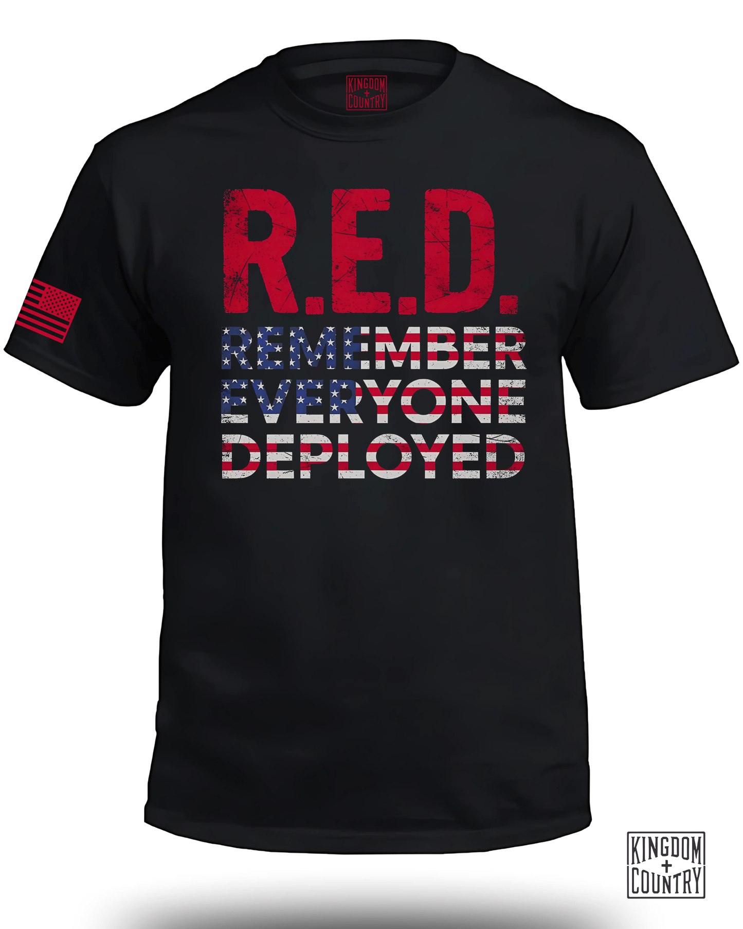 R.E.D. Remember Everyone Deployed T-Shirt