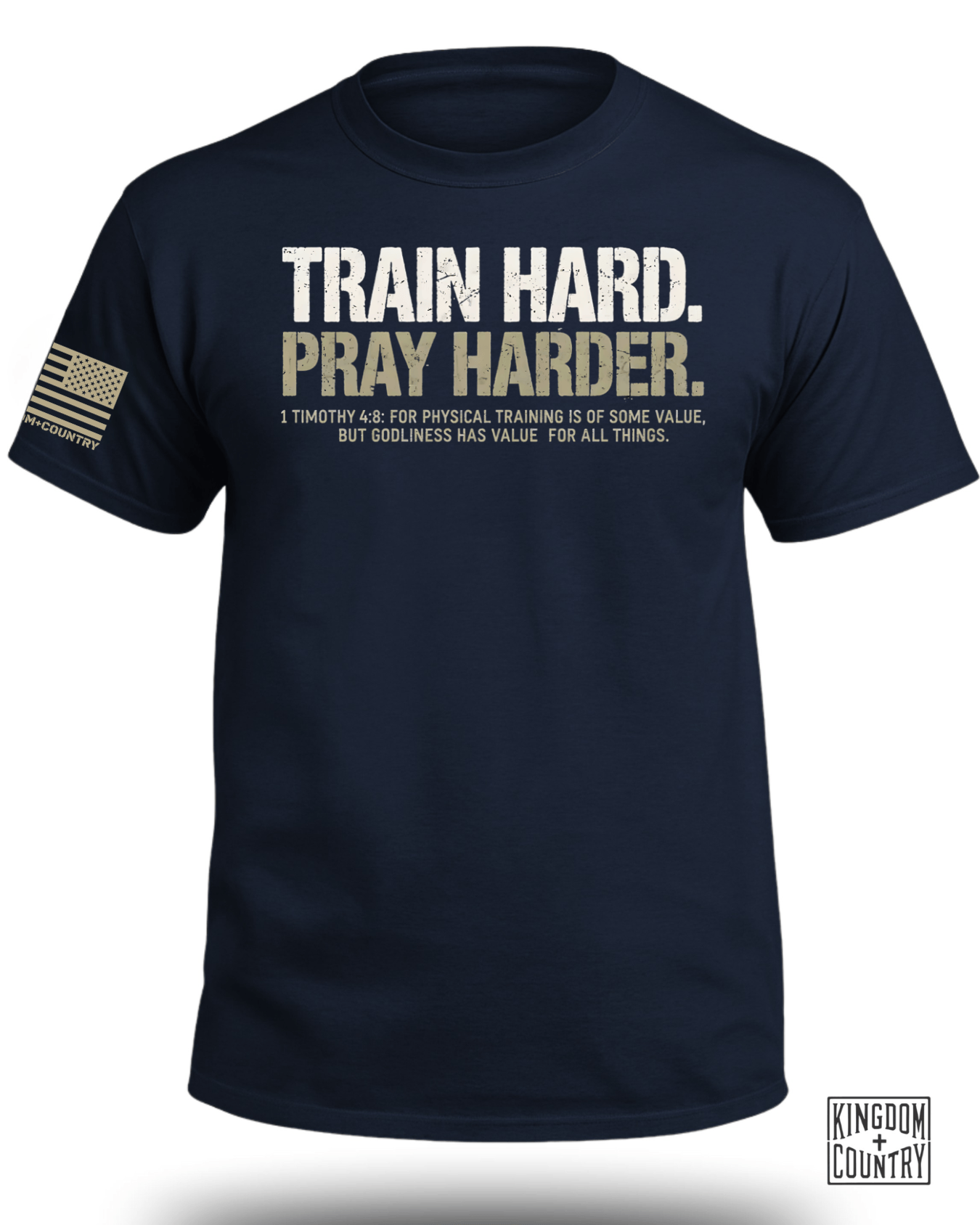 Train Hard Pray Harder T-Shirt