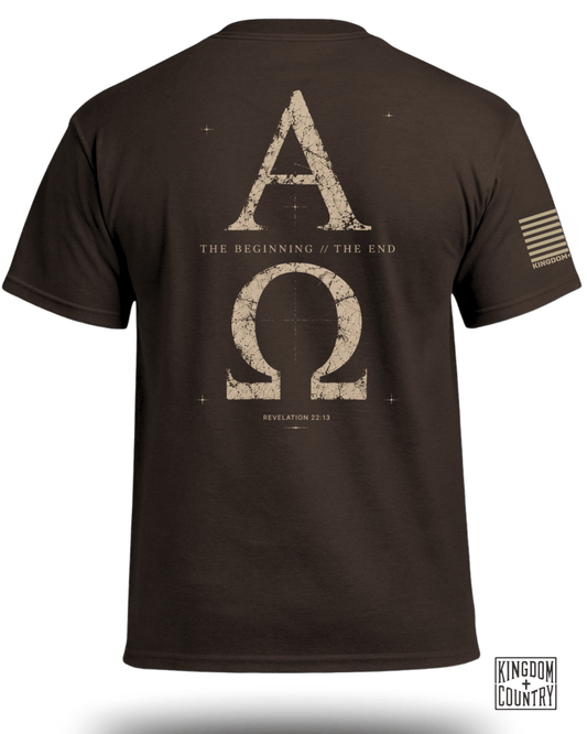 Alpha and the Omega Revelation 22:13 T-Shirt