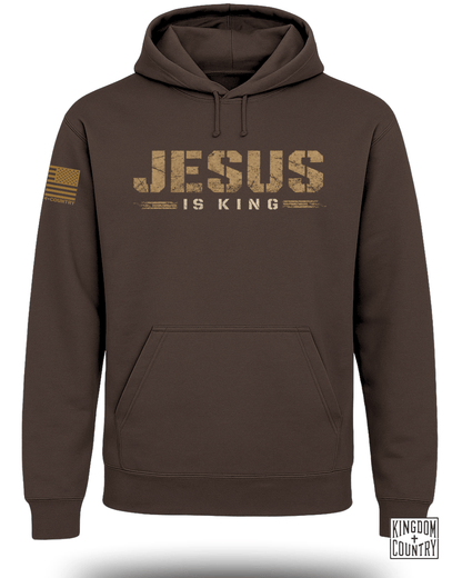 Jesus Is King Christian Hoodie