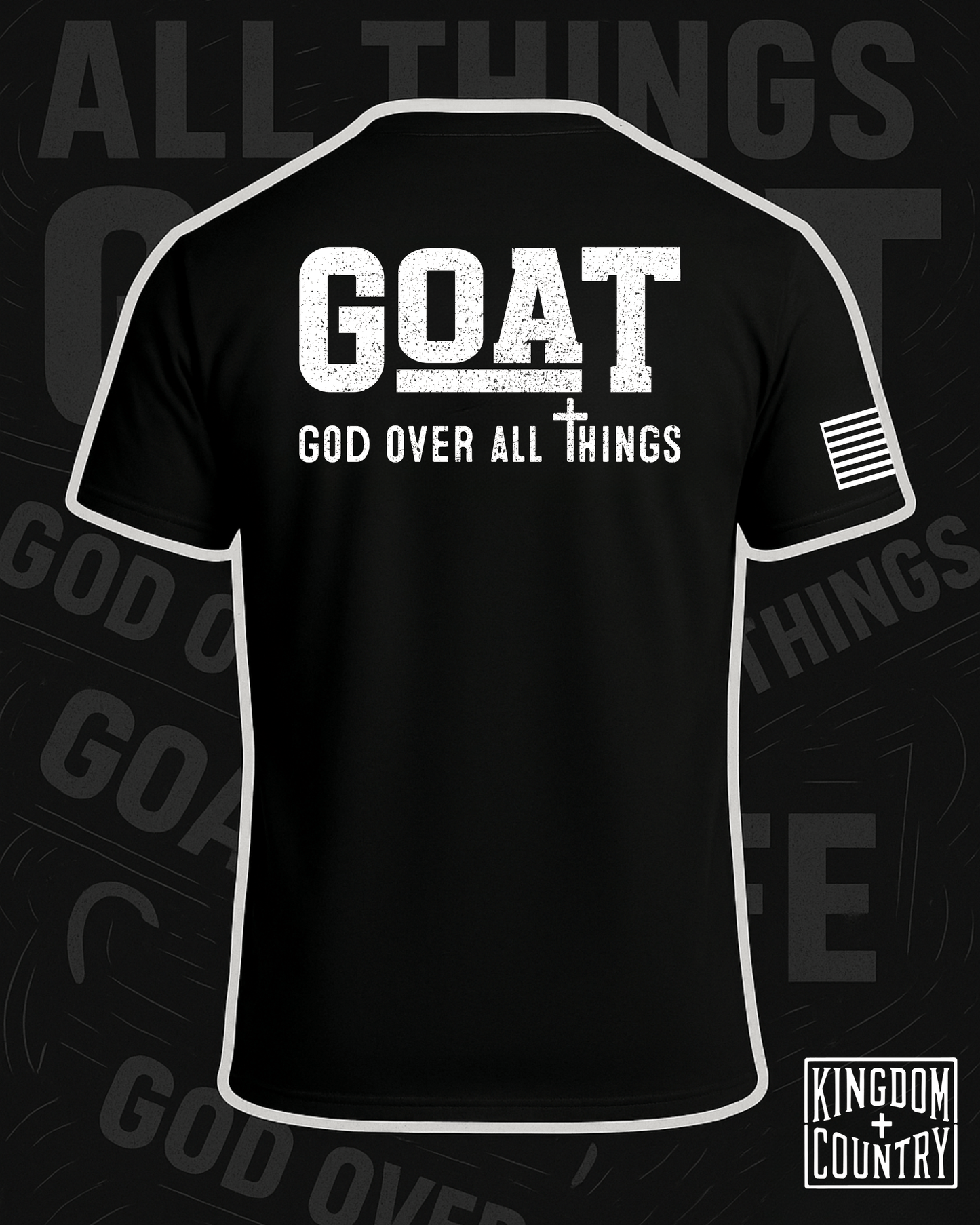 GOAT God Over All Things T-Shirt