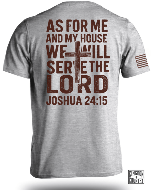 As For Me And My House Joshua 24 15 T-Shirt
