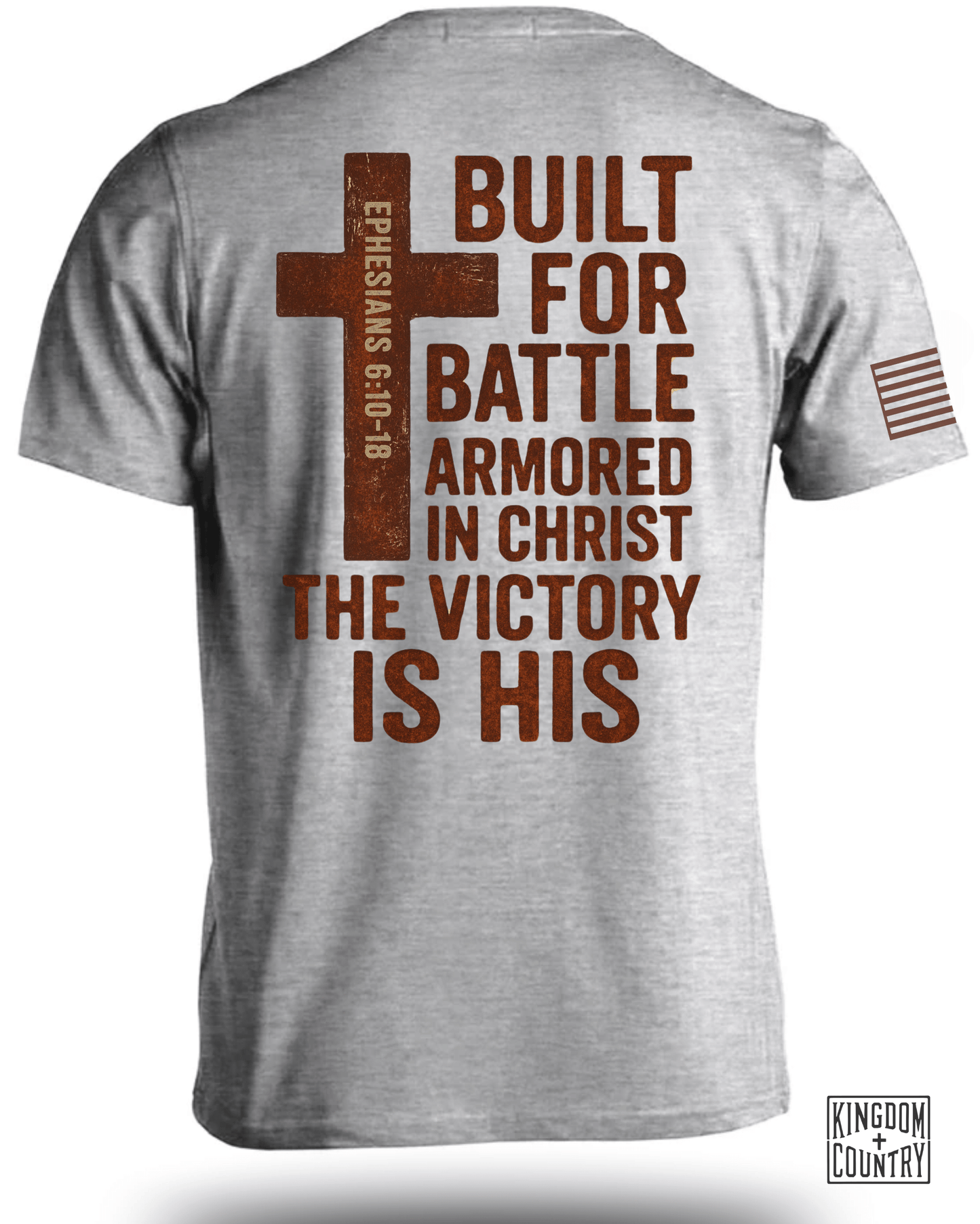 Built For Battle Armored In Christ T-Shirt