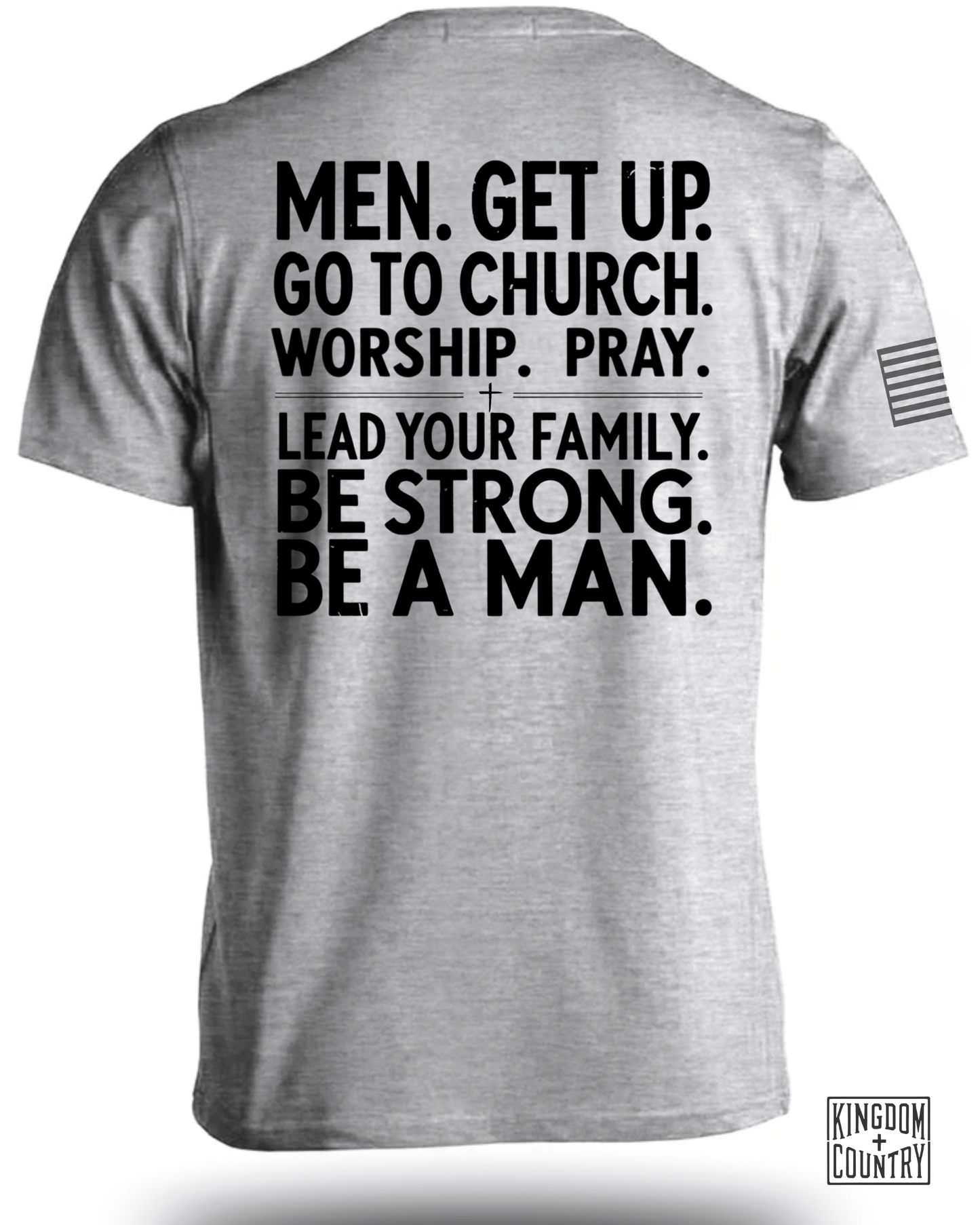 Men Get Up T-Shirt