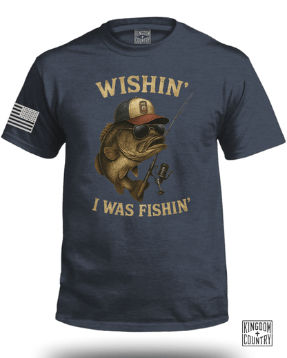 Wishin' I Was Fishin' T-Shirt