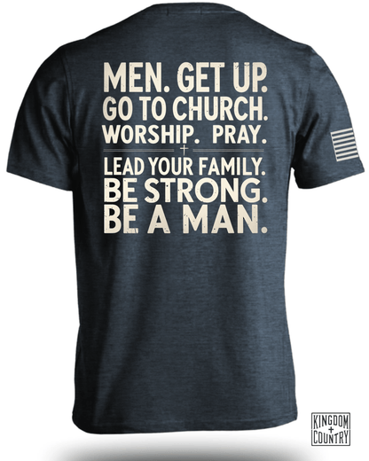 Men Get Up T-Shirt