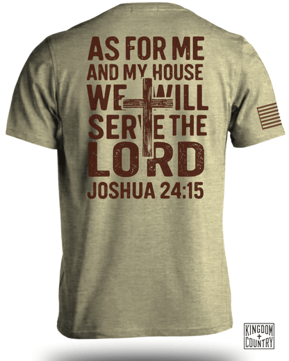 As For Me And My House Joshua 24 15 T-Shirt