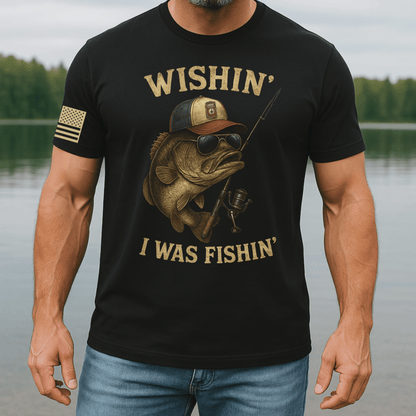 Wishin' I Was Fishin' T-Shirt