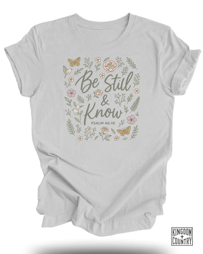 Be Still and Know Psalm 4610 Graphic Tee product type
