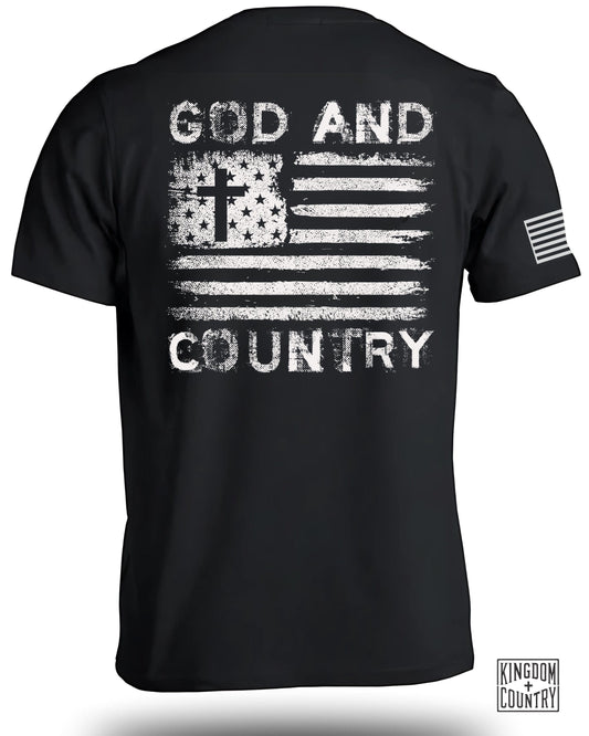 Patriotic God And Country Graphic Tee product type