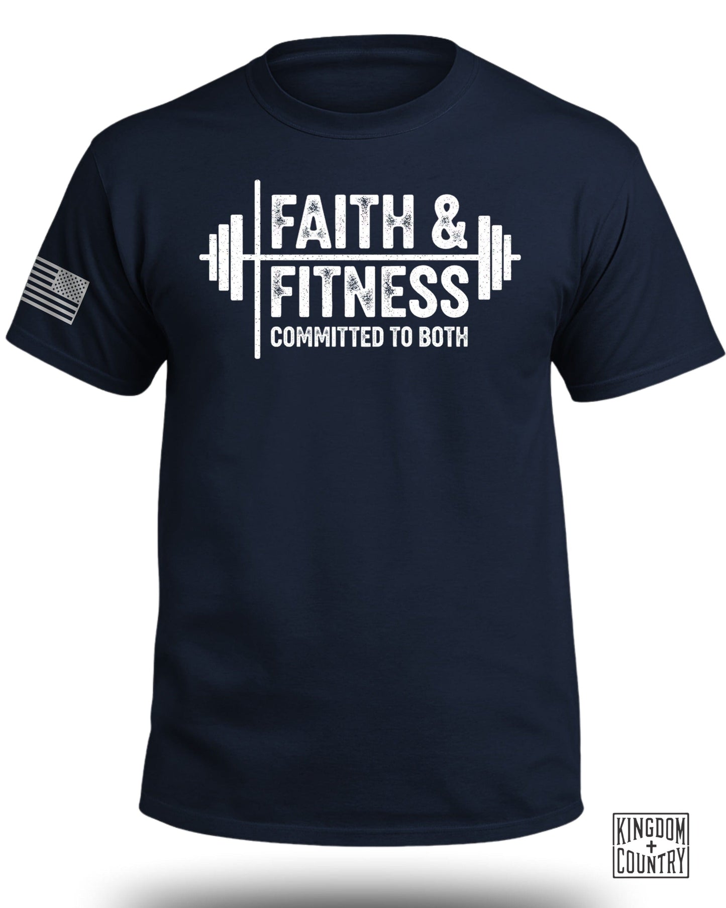 Faith and Fitness Committed to Both T-shirt product