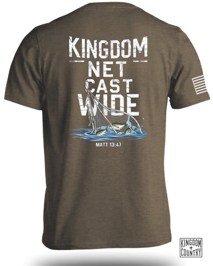 Kingdom Net Cast Wide Graphic T Shirt product type