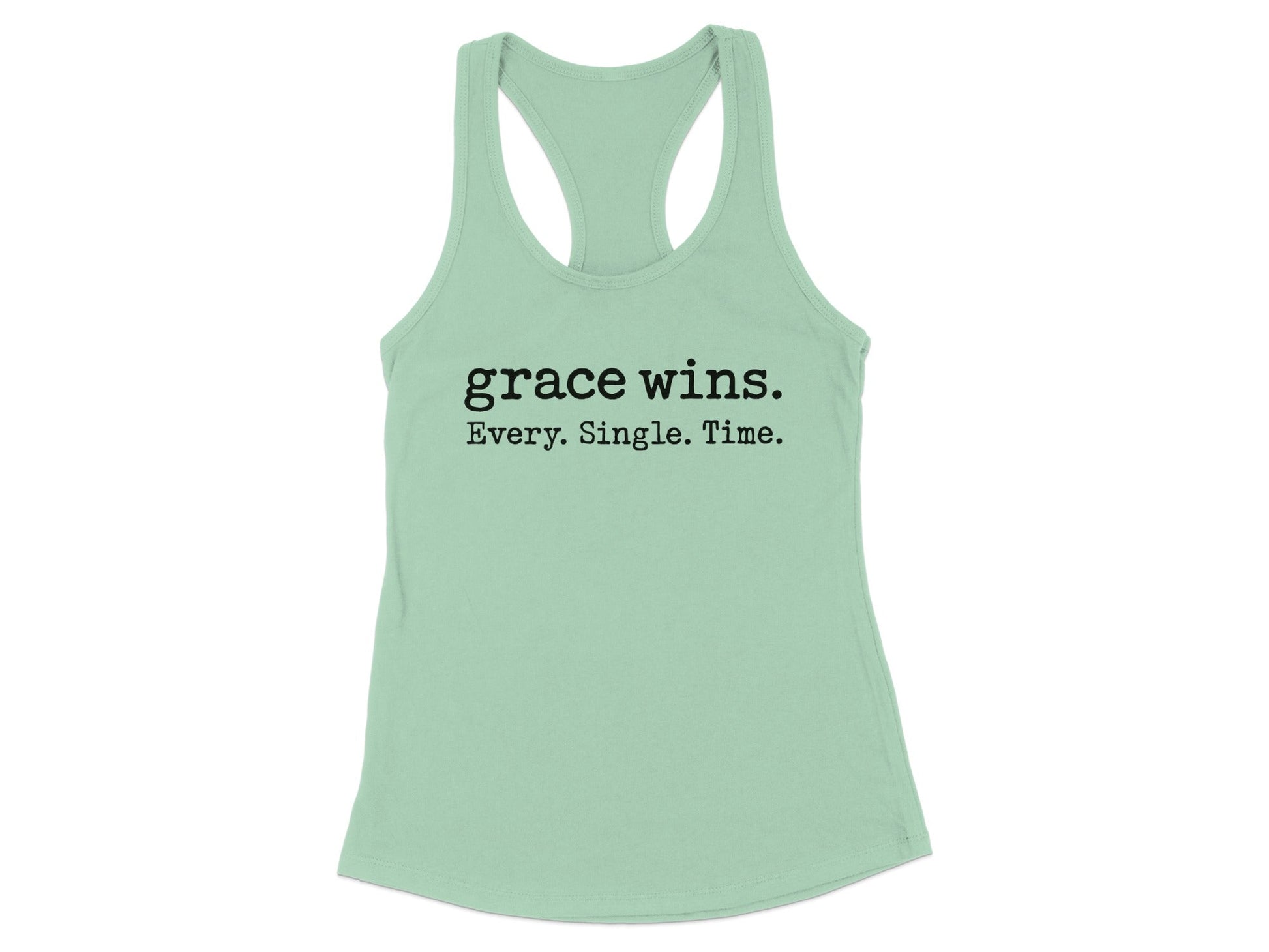 Grace Wins Every Single Time Tank Top product type
