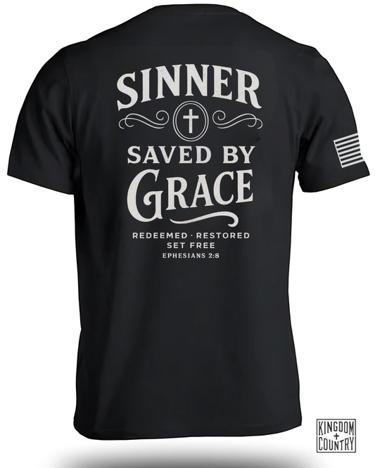 Sinner Saved By Grace Redeemed Restored Set Free product