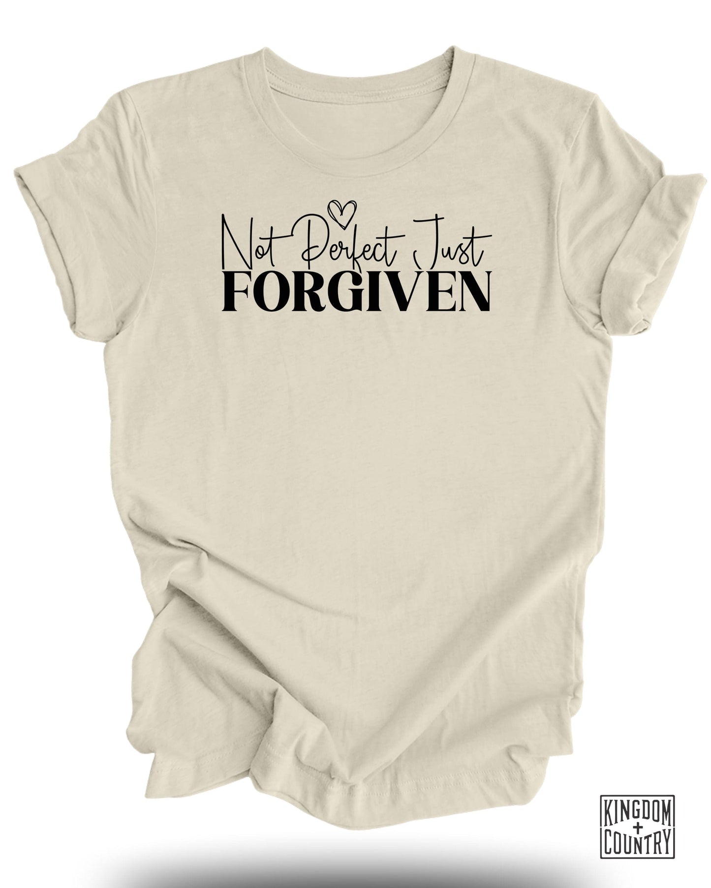 Not Perfect Just Forgiven Graphic Tee product type