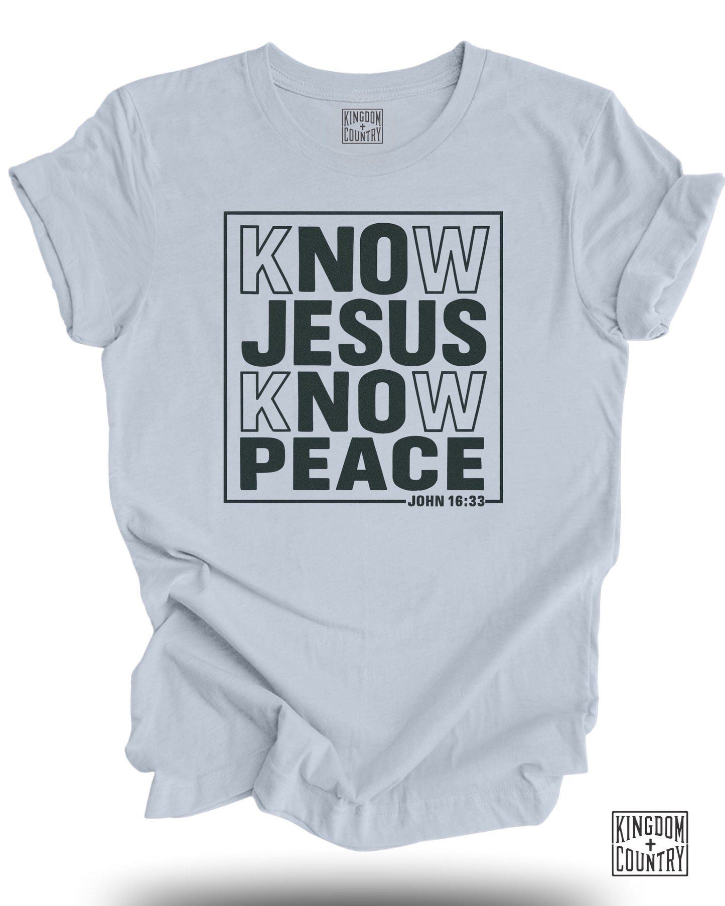 Inspirational Know Jesus Know Peace Christian product