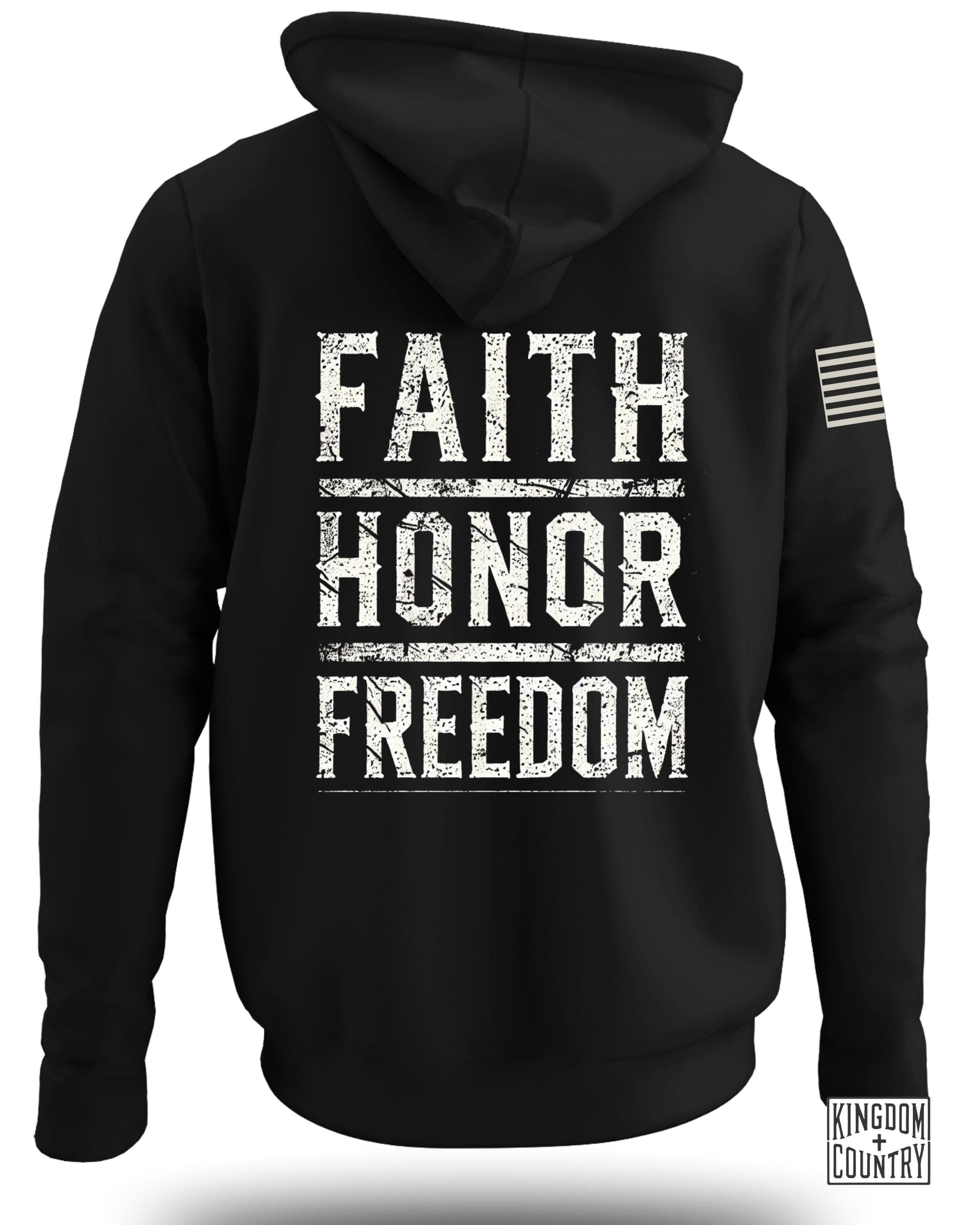 Faith Honor Freedom Graphic Hoodie product type