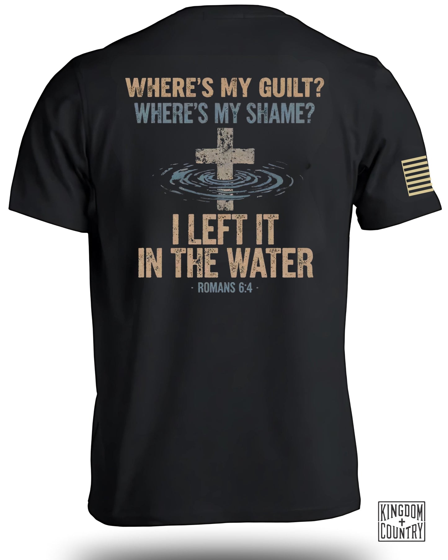 I Left It In The Water Romans 6:4 T-shirt product