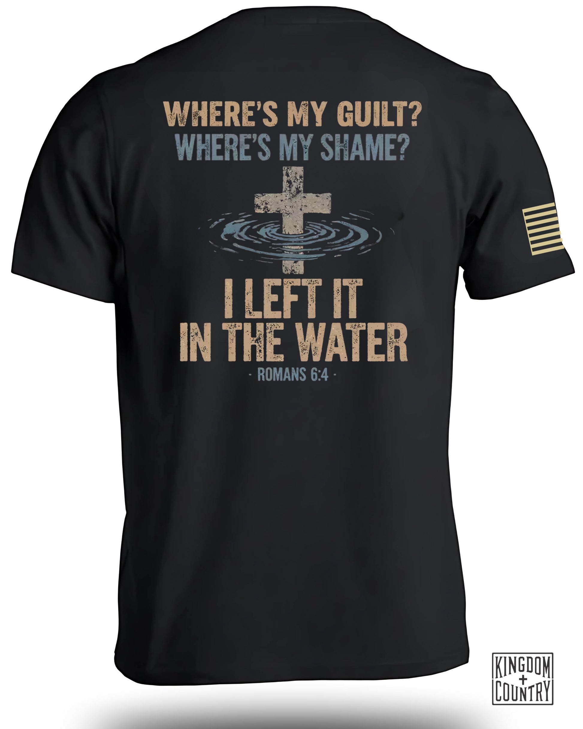 I Left It In The Water Romans 6:4 T-shirt product