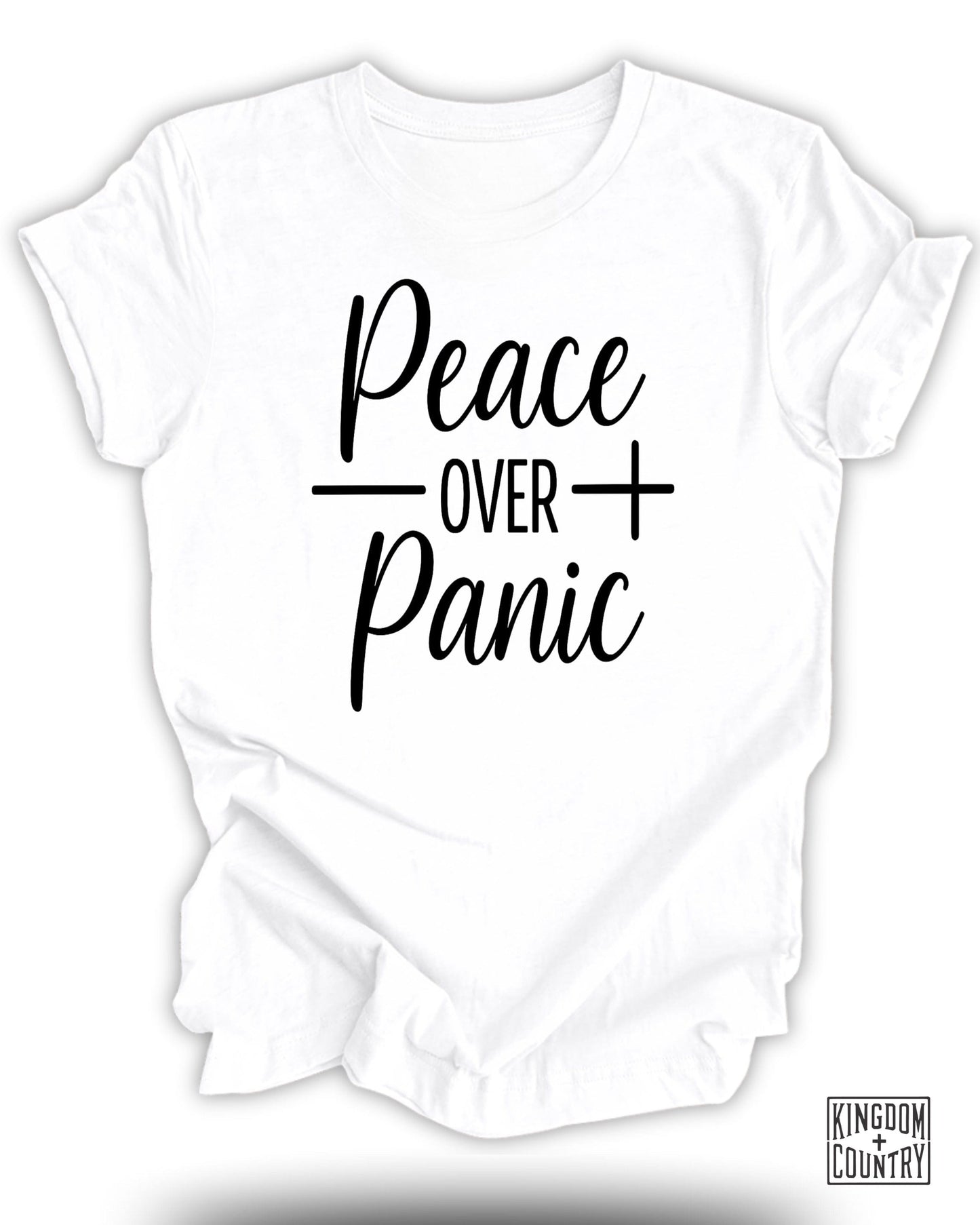 Peace Over Panic Graphic T-Shirt product type