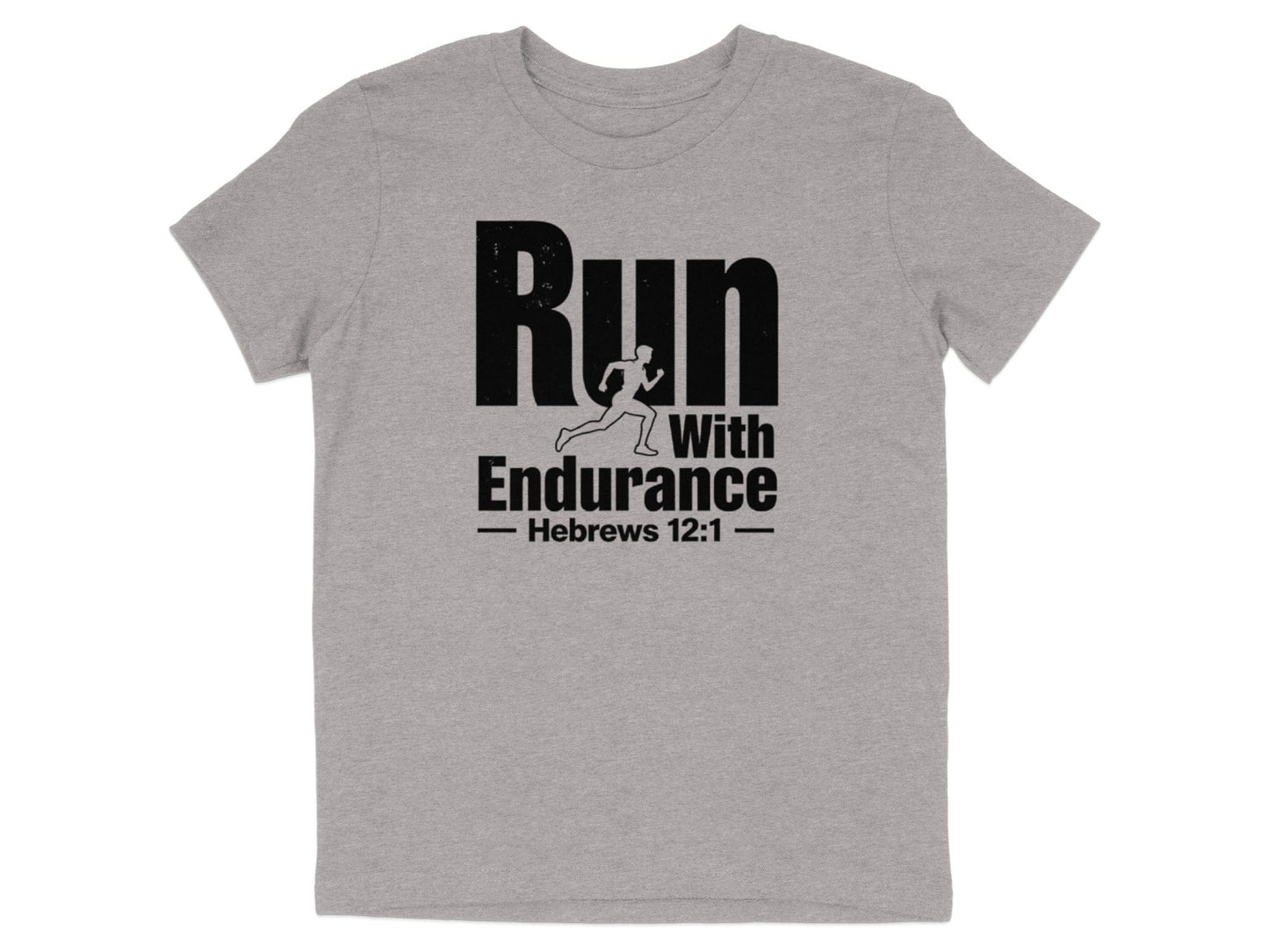 Run With Endurance Hebrews 12 1 Inspirational Shirt