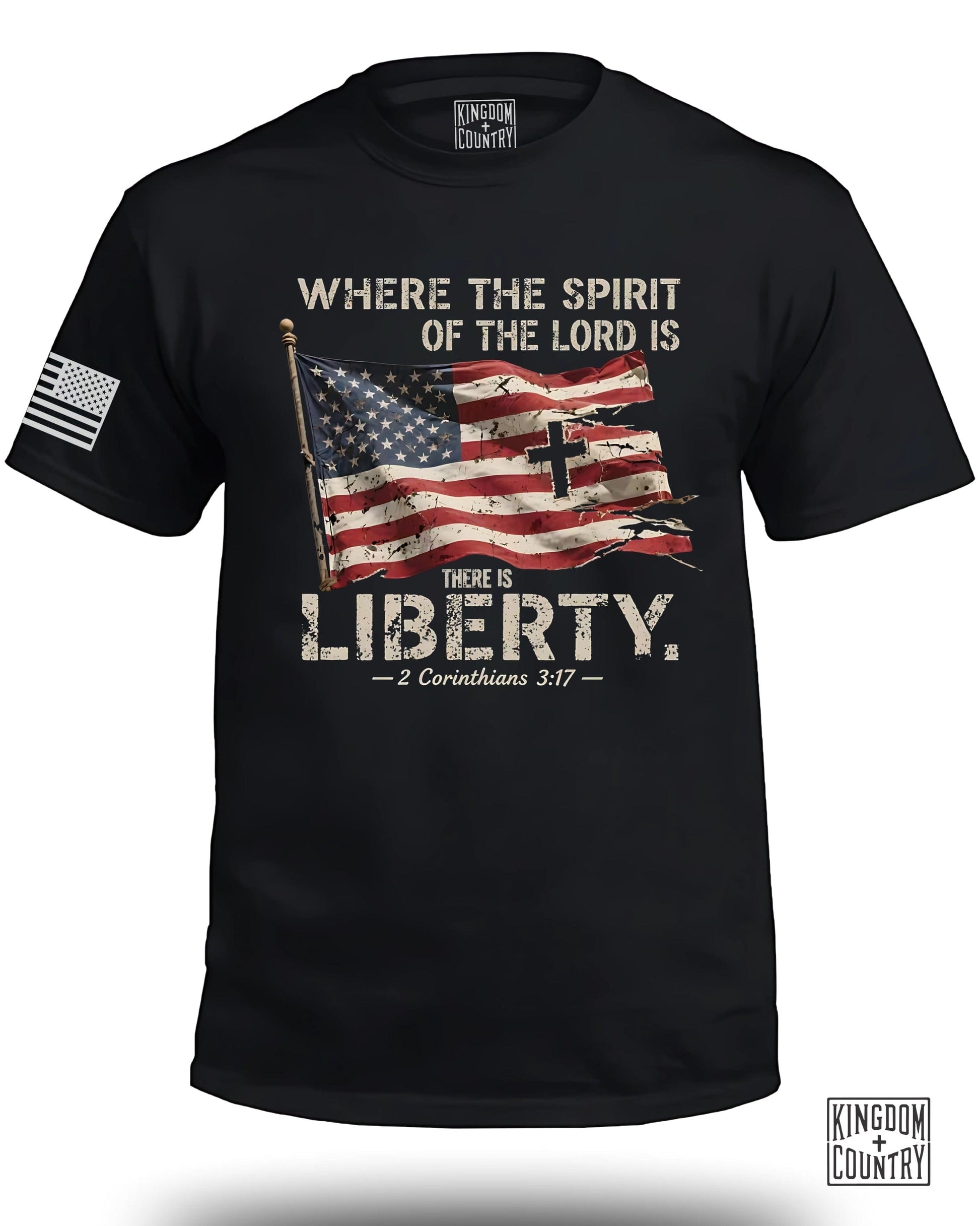 Where The Spirit Of The Lord Is Liberty T-Shirt Product