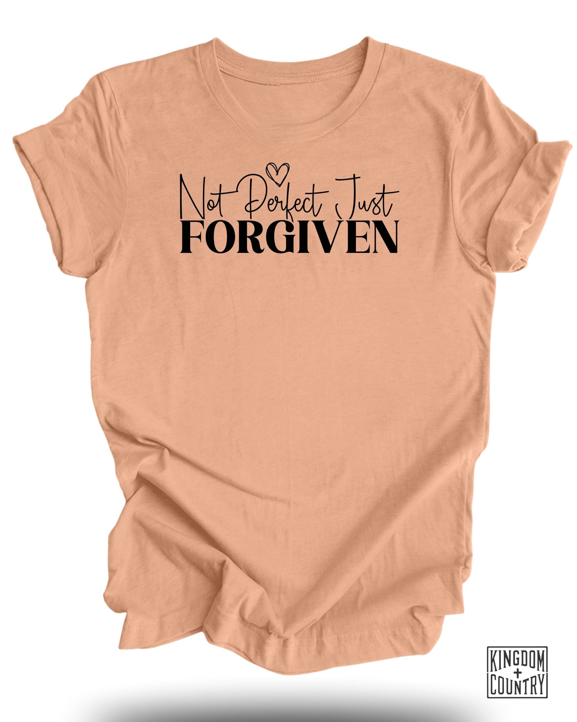 Not Perfect Just Forgiven Graphic T-Shirt product type