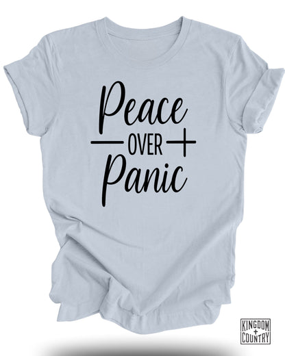Peace Over Panic Graphic T-shirt product type
