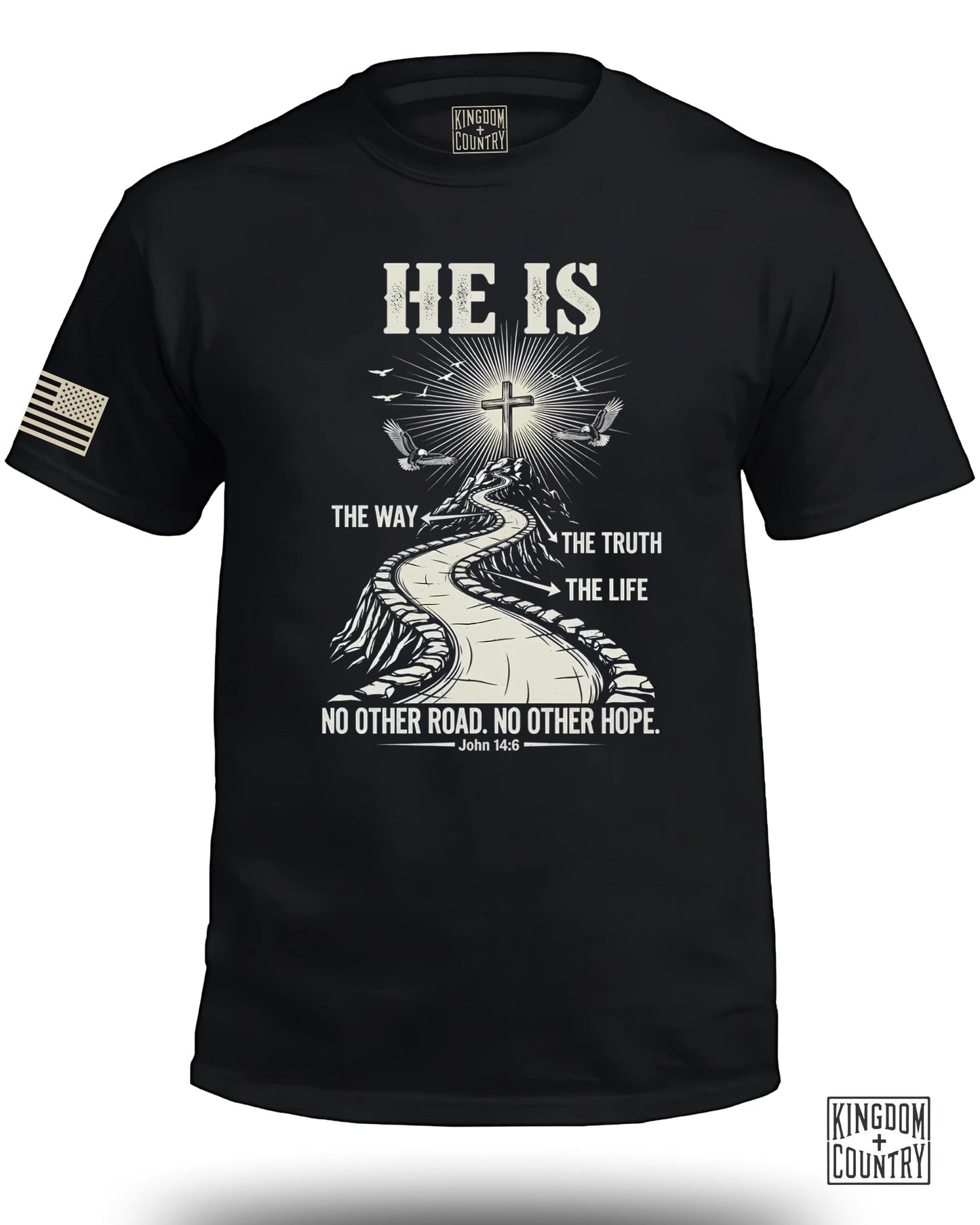 He Is The Way The Truth The Life Graphic T-Shirt Product