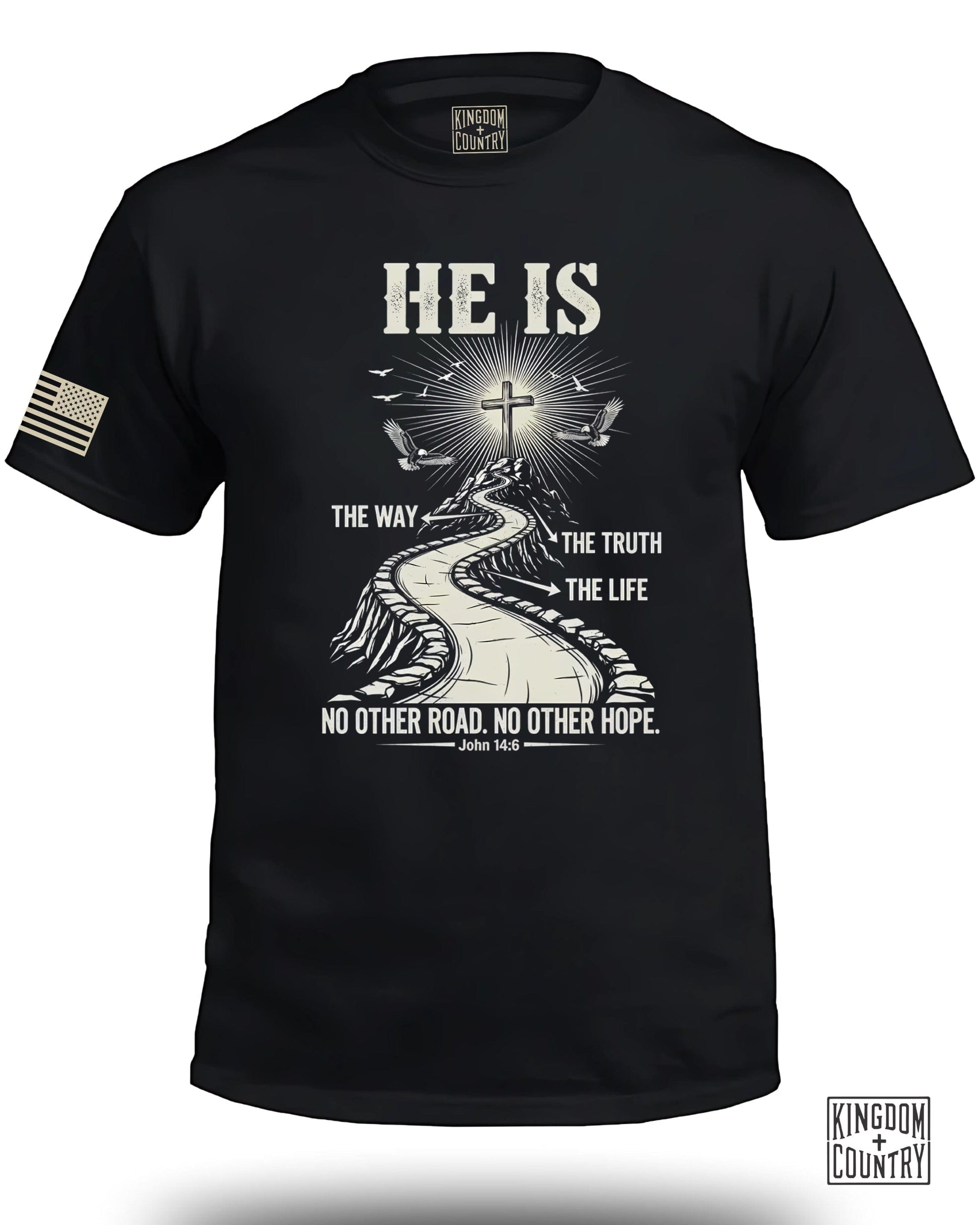He Is The Way The Truth The Life Graphic T-Shirt Product