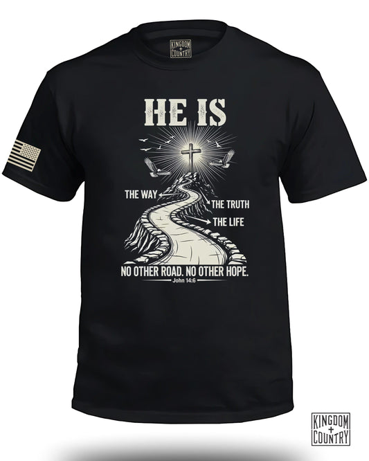 He Is The Way The Truth The Life Graphic T-Shirt Product