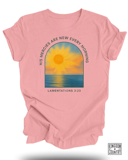 His Mercies Are New Every Morning T-shirt product type