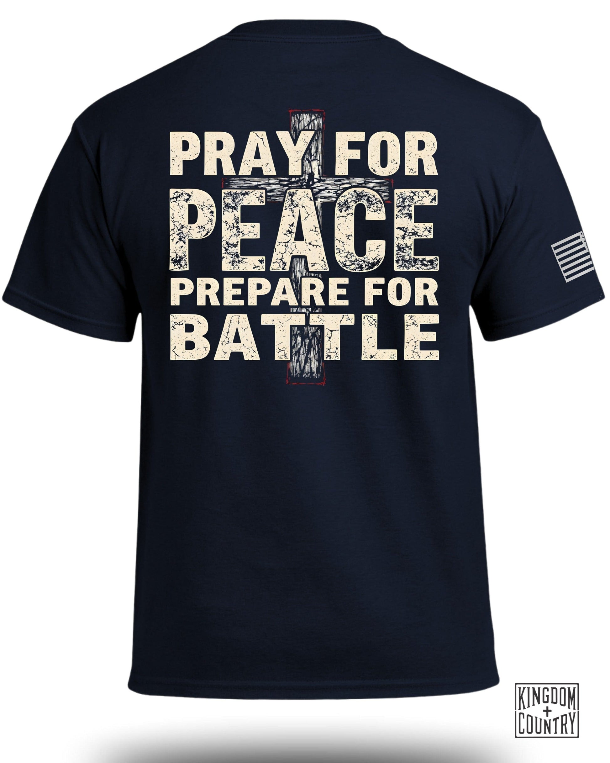 Pray for Peace Prepare for Battle shirt product type
