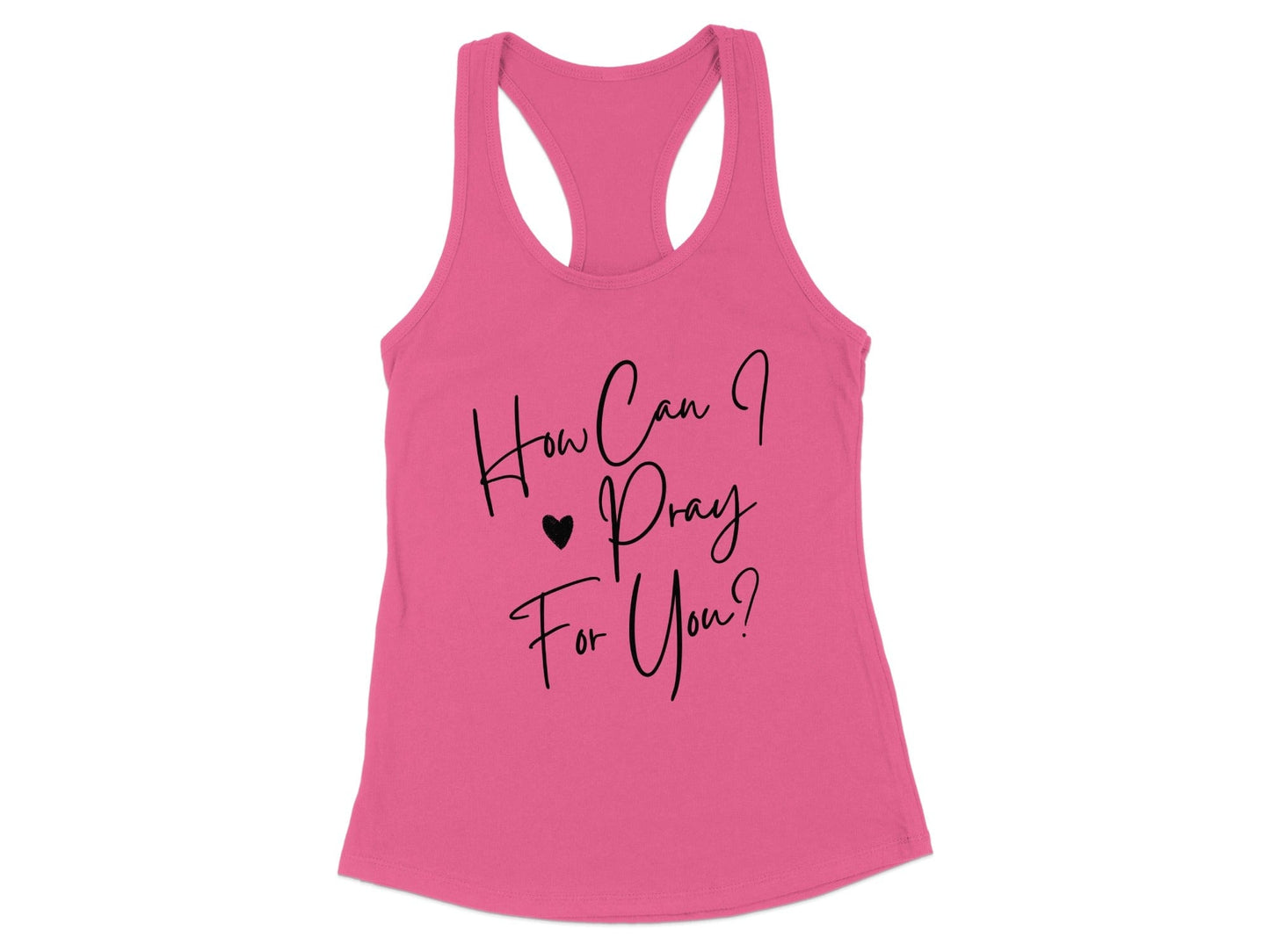 How Can I Pray For You Printed Tank Top product type