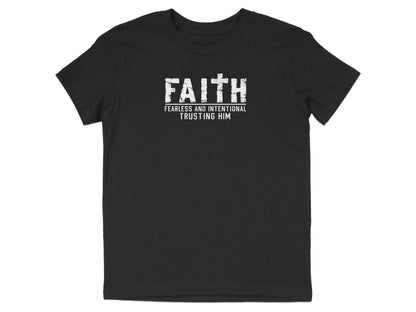 Faith Fearless and Intentional Trusting Him Shirt