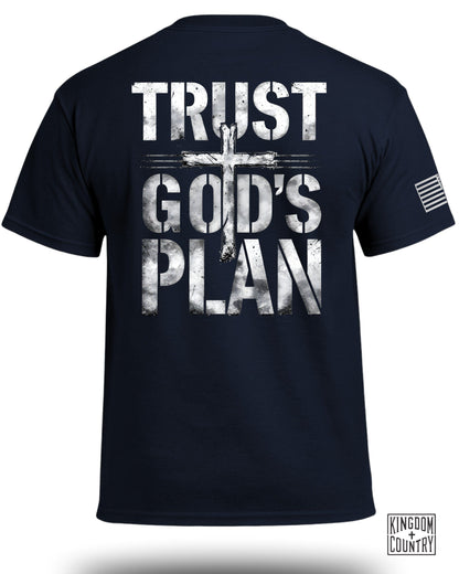 Trust God's Plan Graphic T-Shirt Christian Apparel