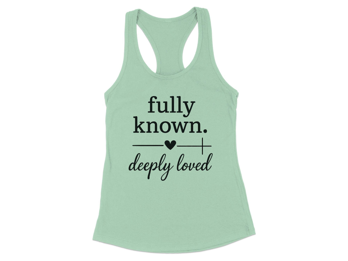 Fully Known Deeply Loved Graphic Tank Top product