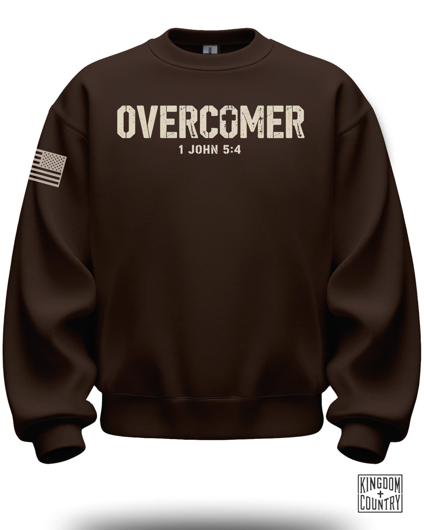 Overcomer 1 John 5:4 Graphic Sweatshirt