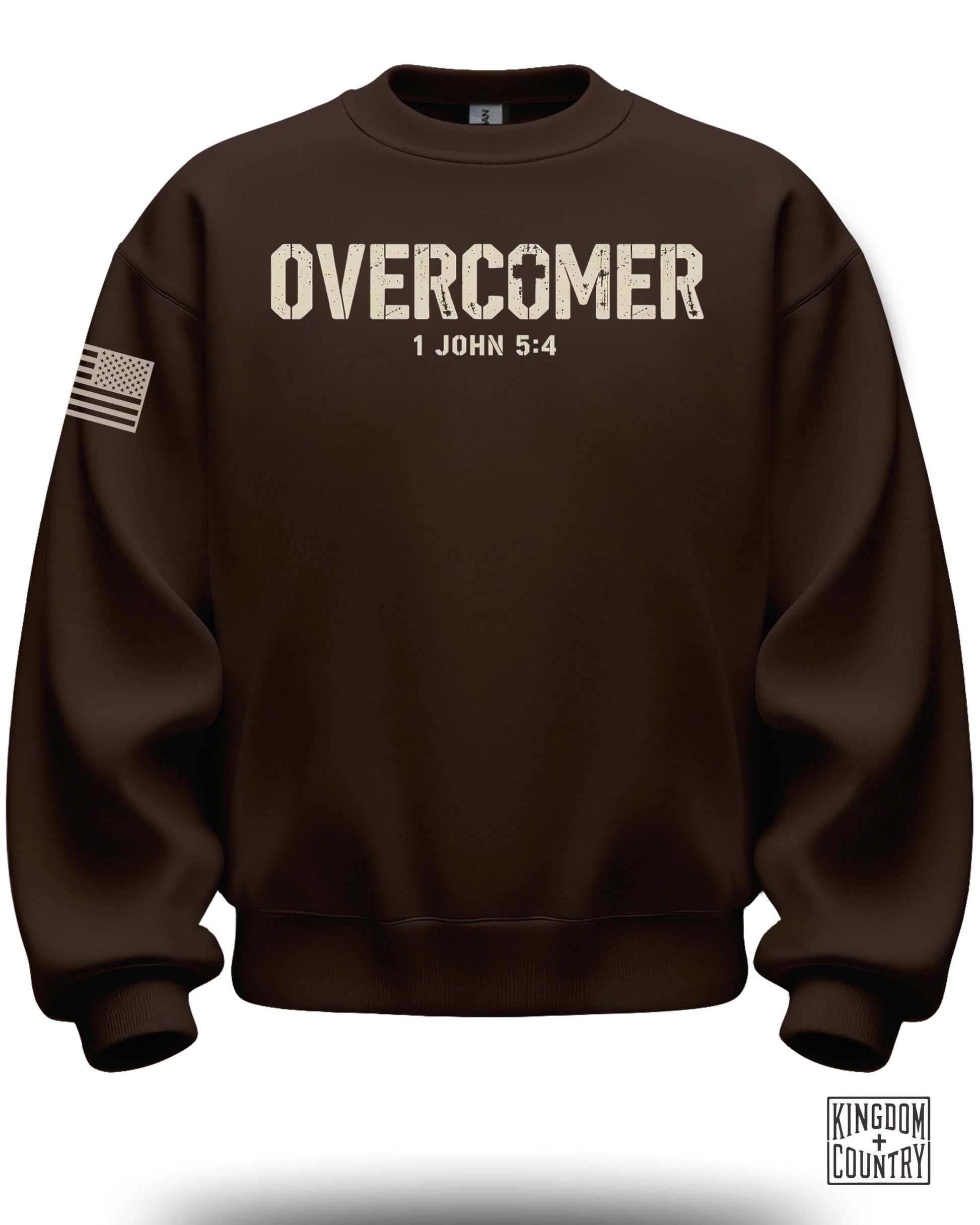 Overcomer 1 John 5:4 Graphic Sweatshirt