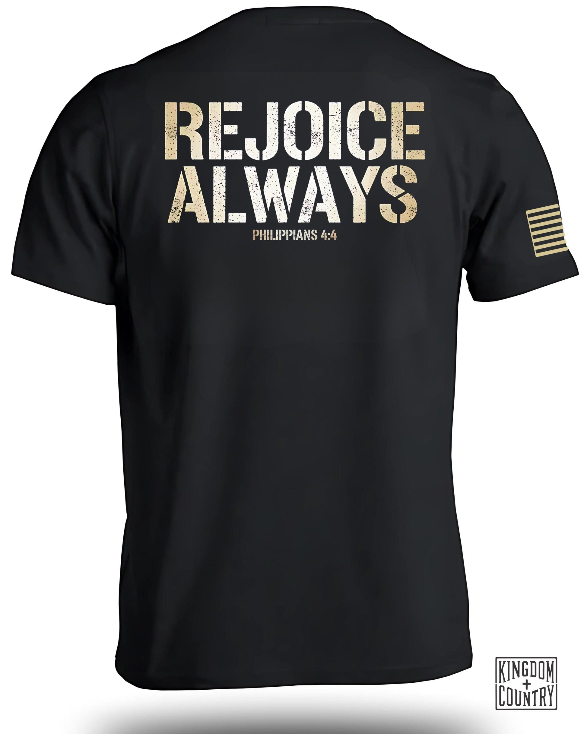 Rejoice Always Philippians 4:4 Graphic T Shirt product
