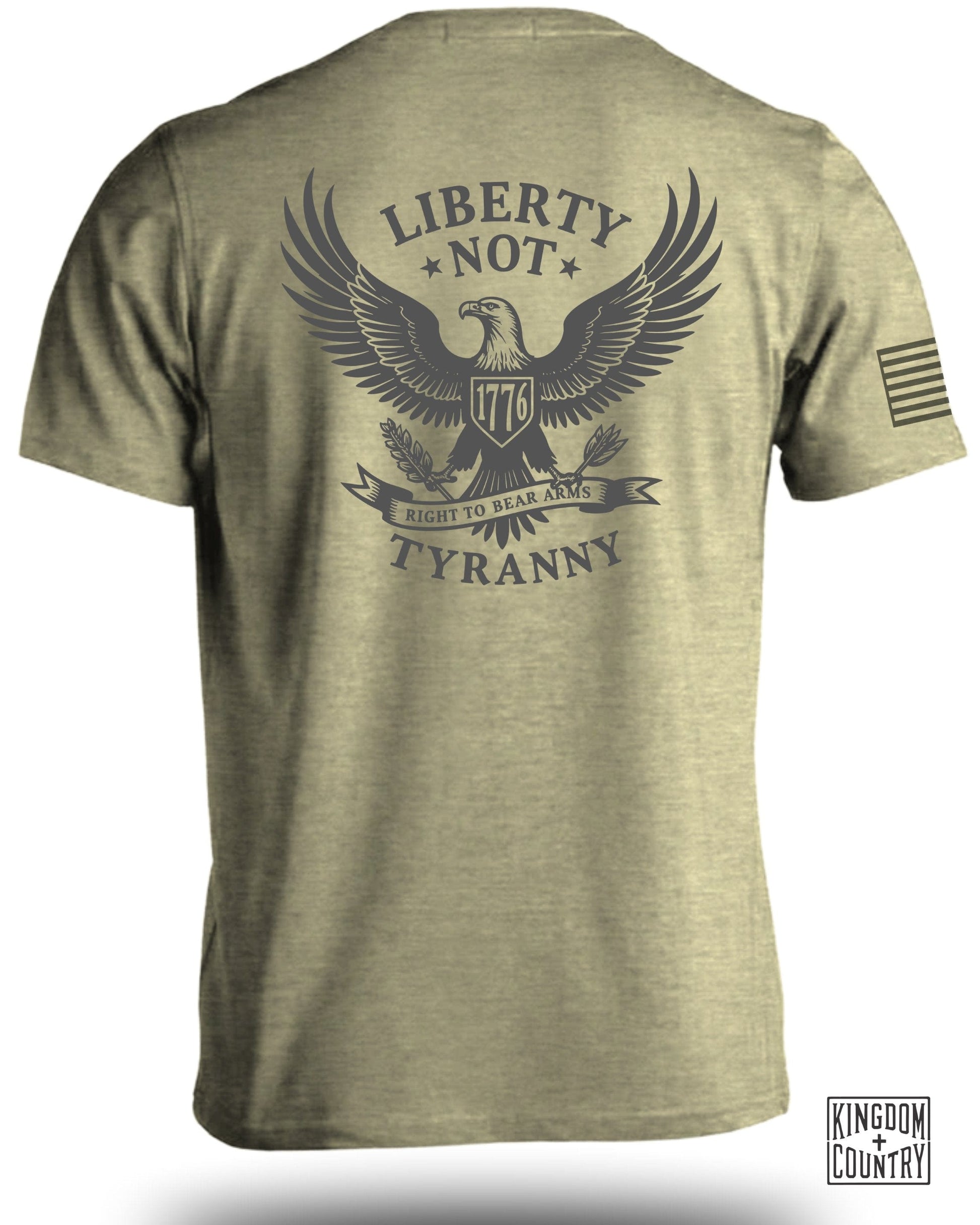 Liberty Not Tyranny 1776 Right to Bear Arms product type