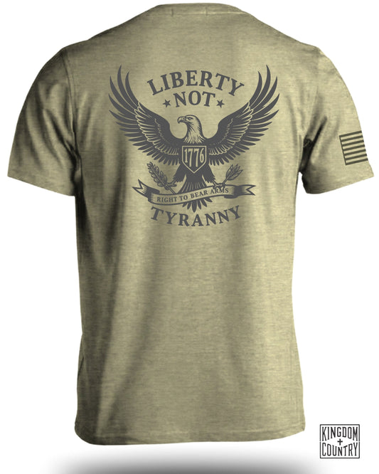 Liberty Not Tyranny 1776 Right to Bear Arms product type